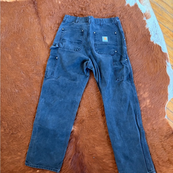 Men’s vintage Black Denim Carhartt  Pants - Picture 2 of 4